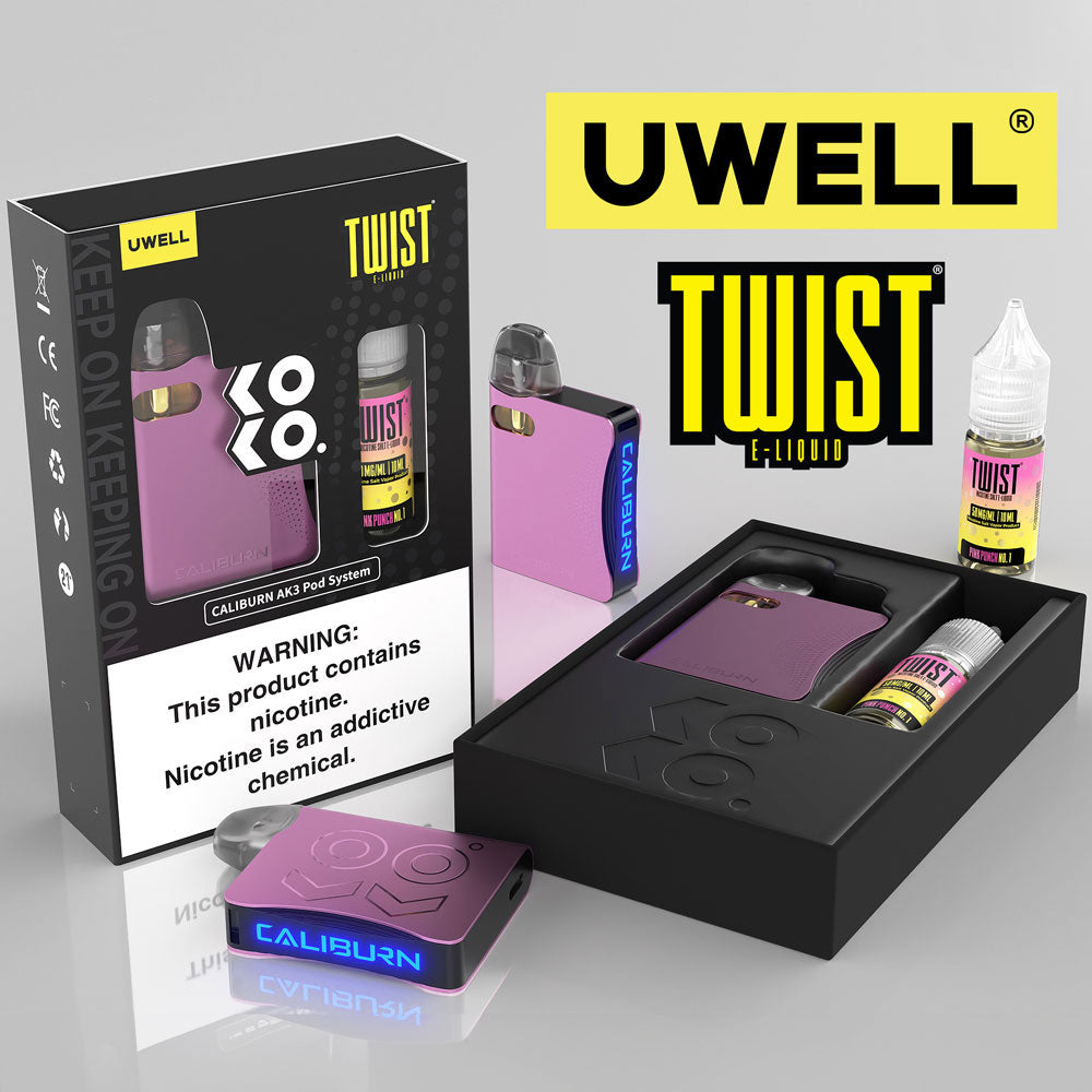 DV x Uwell - Twist Pink Punch Lemonade